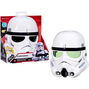 STAR WARS Stormtrooper Electronic Mask with Phrases & Sound Effects, Costume for Kids, Toys for Boys & Girls Ages 5+