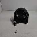 Holmes 8" Air Circulator Fan, 3 Speeds, 90° Adjustable Head Tilt, Wall Mountable, Ideal for Home, Bedroom, Kitchen or Office, Black