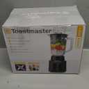 Toastmaster 350 Watt Blender with 48 oz BPA-Free Jar, Black, TM-600BL