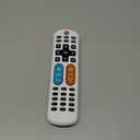 UltraPro BigEZ OneTouch Big Button Universal TV Remote for Seniors, Easy to Use, Replacement Remote for Samsung, LG, Sony, Vizio, Roku TV, Streaming Players, Backlit Buttons, 2 Device, White, 85053