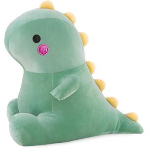 8in Dinosaur Plush Toys, Cute Stuffed Animal Toy, Soft Dinosaurs Plush Doll Gifts for Boys Girls Adults Christmas Birthday Gifts Perfect Present (Green#2)