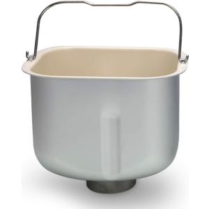 KBS Bread Machine Liner, Bread Pan with Kneading Paddle for 2LB KBS Bread Machine, Bread Maker Universal Replacement Parts, Premium Ceramic pan