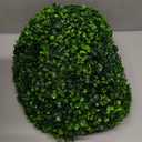 Sunnyglade 2 PCS 15.7 inch 4 Layers Artificial Plant Topiary Ball Faux Boxwood Decorative Balls for Backyard, Balcony,Garden, Wedding and Home Dcor (15.7 inch)