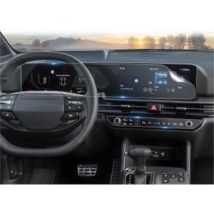 CDEFG for 2026 Kia Sportage Screen Protectors, 12.3 Inch Touchscreen All-in-One (2pcs) + AC (2pcs), Sportage (LX, EX, X-Line, SX, SX Prestige, X-Pro Prestige) Accessories Nano Film