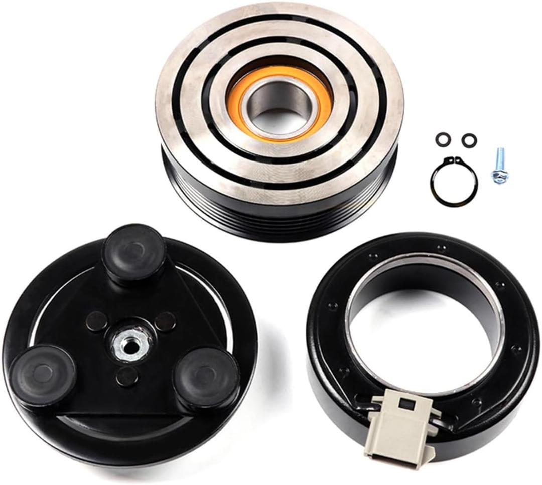 OCPTY AC Compressor Clutch for 1990-2006 for Aerostar Cougar Crown Victoria E-150 E-250 Econoline Escort Excursion Explorer for F-150 for F-250 for F-350 F53 F5VY19D784A 040083