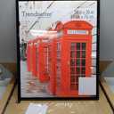 MCS Trendsetter 13x19 Poster Frame Black High-Gloss, Vertical & Horizontal Wall Hanging Large Picture Frame for Photos, Posters & Art Prints (2-Pack)