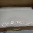 Organic Buckwheat Pillow - Japanese Style Sobakawa (28" x 17") - Extra Firm Neck Support for Back/Side Sleepers - Breathable & Cooling - 100% Mountain Grown Hulls - Standard Size