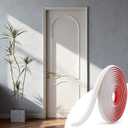 20FT Peel and Stick Wall Molding Trim Flexible Self Adhesive Crown Molding, Decorative Wall Trim for Mirror Door Cabinet Frame Border, Easy Install Home DIY, White