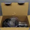 BLACK+DECKER 3-in-1 Easy Assembly 8-Cup Food Processor, Stainless Steel S-Blade, Easy-Clean, Touchpad Controls Black (Large)