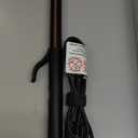 1 Inch Curling Iron, Titanium Ceramic Hair Curler, Fast Heating Curling Wand with 8 Heat Settings with LED Display for All Hair Types Dual Voltage 110-240V for Travel