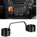 70mm Cup Holder Compatible with RAM Promaster, Non-Slip for Securing Charger Bezel, Tool-Free Installation, Universal Fit for Phones & Large Cups
