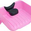 Portable Shampoo Basin for Children,The Elderly,Pregnant Woman,Friends Tear Free Hair Wash at Home(Pink)