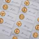 UNIQOOO Wax Seal Stickers - (3 Designs in 1 Pack) Wedding Invitation Envelope Seal Stickers, 60 Pcs Self-Adhesive Stickers, Perfect for Invitation, Christmas, Gift Wrapping (Anti Gold) (Magnolia & Eucalyptus & Olive Branch, Antique Gold)