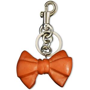 Nkiagsel Bag Charm Cute Bow Tie Styled Bread Keychain Purse Charms for Women, Bag Charms for Handbags Fashion Keychain Gift