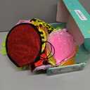 Girls Princess Dress up Trunk Ladybug, Bee, Butterfly, Green Fairy Role Play Costume Set for Little Girls Toddler Aged 3-7