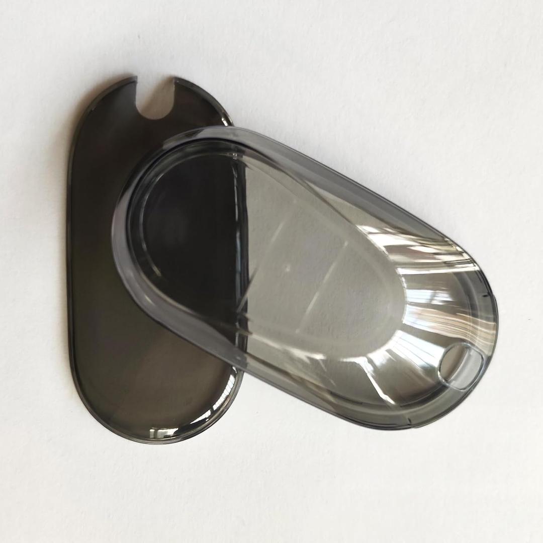 IUIU Key Fob Cover Clear Black ( Smoke Color), Soft Premium TPU Protector Case Accessories Compatible with Mercedes Benz 2020-2023 S Class/G Class/E Class/C Class ( C Style )