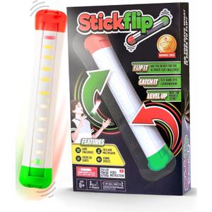 How Many Flips can You Throw? | Electronic Flip Challenge Game | Auto-Counting Skill Toy for Kids, Teens & Adults | 10 Games Each with a High Score to Beat | Fun Gift & Party Game Ages 8+