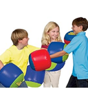 Socker Boppers Inflatable Boxing Pillows - One Pair Boppers –  Box and Bop, Durable Vinyl, Active Outlet That aids in Agility, Balance and Coordination, Safe Fun Indoor or Out, Great Gift