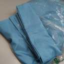 HolidayIdeas Extra Wide Outdoor Curtains for Patio Waterproof, 2 Panels - 110 x 84 Inch - Privacy & Light Filtering Curtains Grommet Outside Curtains for Porch, Gazebo, Pergola, Backyard (Teal