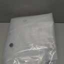 BAROSSA Design XLong Shower Curtain Liner with 96 inches Height - 6 Bottom Magnets, Waterproof PEVA, PVC Free, Metal Grommets, Clear, 72x96