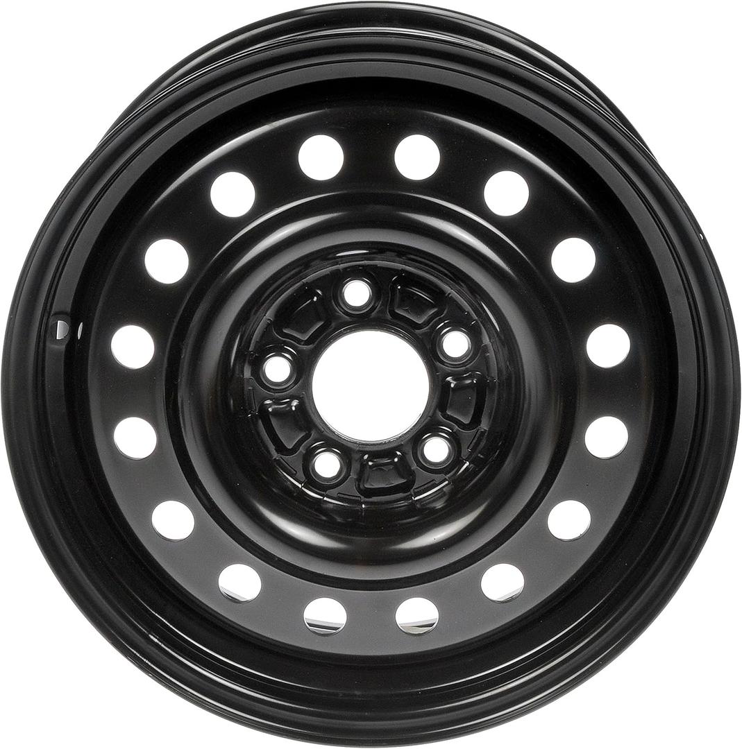 Dorman 939-184 16 x 6.5 In. Steel Wheel Compatible with Select Models, Black