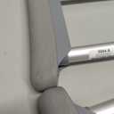 PCP Aluminum Crutches, Push Button Adjustable Height, Lightweight, 1 Pair, Kids Child Size (4'0" to 4'6")