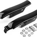 Harley Real Fender Saddlebag Gap Filler Panels for Harley Touring 1993-2008, Electra Glide Road Glide FLTR EFI FLTRI (Black)