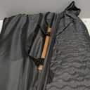 Back Seat Extender for Dogs, PU Leather Waterproof Dog Car Seat Cover for Back Seat with Hard Bottom Holds 400LBs, 2025 Upgraded Sturdy Dog Hammock for Cars/Trucks/SUVs, Anti-Scratch, Easy to Clean (Black)