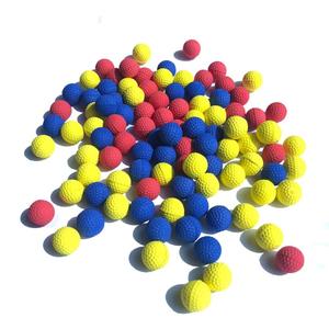 Taken All Rival 100-Round Refill Pack, Replace Round Balls Foam Bullet Balls for Children Kids Toy Guns. (Mix Color)