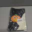 6 x Jxuane Halloween Garden Flag, 12x18" Double Sided Pumpkin Ghost Boo Flag, Black and Orange, 1 Pack