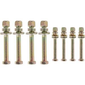 labwork Up and Lw Grade 8 Case Hardened Rear Control Arm Bolt Kit Replacement for Wrangler TJ 1997-2006