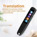 Translation Pen Language Translator Device, Offline Scanning Translation in 12 Languages, Online Voice Translation in 111 Languages, Reading Pen for Traveler Business Student.
