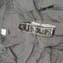 Mens Hiking Pants Convertible Lightweight Quick Dry Zip Off Outdoor Fishing Safari Camping Boy Scout Pants (Gray) Size 38