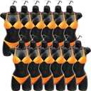 Dress Form Female Mannequin Torso Hollow Back Hanging Mannequin Body Manikin with Hook Half Body Shirt Clothing Display Plastic(12 Pcs,31.1 x 16.1 Inch)