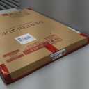 PERFNIQUE Irregular Wall Mirror Asymmetrical Mirror, 27''x19'' Black Mirror for Bathroom Bedroom Living Room Entryway, Decorative Modern Wall Decor, Wall Mounted Mirror (Black, 27''x19'')