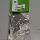 Stainless Steel Stove Gap Covers (2PCS), Stove Gap Filler, Stove Guard for Kitchen Oven Counter Side Gap, Range Trim Kit, Easy Clean and Heat Resistant, Adjustable Length 13.8" to 27.5"