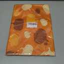 RABUSOFA Orange Rust White Pumpkin Fall Table Runner,Seasonal Autumn Kitchen Dining Table Holiday Thanksgiving Decoration for Home Party Decor 13x90 Inch