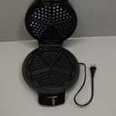 Mueller Heart 5 Waffle Maker, Norwegian Waffle Iron, Adjustable Browning Control & Nonstick, Cool Touch Handle, Easy to Clean, Small Kitchen Appliances