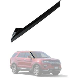 Flecto Outer Windshield A-Pillar Trim Molding Front Right Passenger Side Compatible with Ford Explorer 2011-2019, Replaces BB5Z-7803137-AB BB5Z-7803144-AA