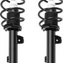ECCPP Complete Struts Spring Assembly Front Struts Shock Absorber Fit for 2008-2013 for BMW 128i 2008-2013 for BMW 135i 2013 for BMW 135is Set of 2