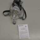 CPAP Mask, Universal Full Face CPAP Masks Replacement Set, Soft Silicone CPAP Full Cover Assembly Kit, Comfort Series Nasal CPAP MASK with Headgear, Elbow and Cushion, L Size