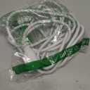 16/3 Short Extension Cord 10 FT, White Extension Cord Flexible & Durable, Indoor 3 Prong Power Cable, Suitable for Home and Office, 13 Amp 1625 Watt 125VAC 16AWG, ETL Listed