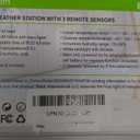 BALDR Wireless Digital Weather Station - Indoor Outdoor Thermometer Wireless Home Weather Station with Remote Sensor, Atomic Alarm Clock, Moon Phase & Barometric History Display, Weather Clock