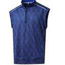 M MAELREG Golf Vests For Men Dry Fit Lightweight Moisture Wicking Performance Sports Breathable Golf 1/4 Zip Pullover Men (Taupe)