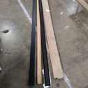 Trims for Interior Doors, Matte Black, Up to 84x84" Doors