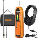 THIKPO Electronic Mechanic Stethoscope, Automotive Engine Noise & Leak Detector Tool Kit with Adjustable Headset, Dual Probes & EVA Case, Frequency Range 20Hz-20kHz for Bearings/Pumps/Pipe Flow