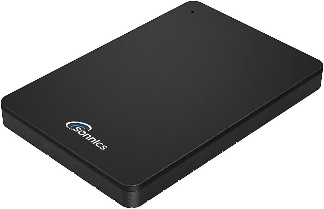 500GB Black External Portable Hard Drive Type C USB 3.1 Compatible with Windows PC, Mac, Smart tv, Xbox ONE/Series X & PS4 /PS5