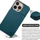 GUERNICA for iPhone 16 Pro Max Wallet Case with RFID Blocking Card Holder for Women Men, Kickstand Shockproof Phone Case for iPhone 16 Pro Max(6.9"),Green