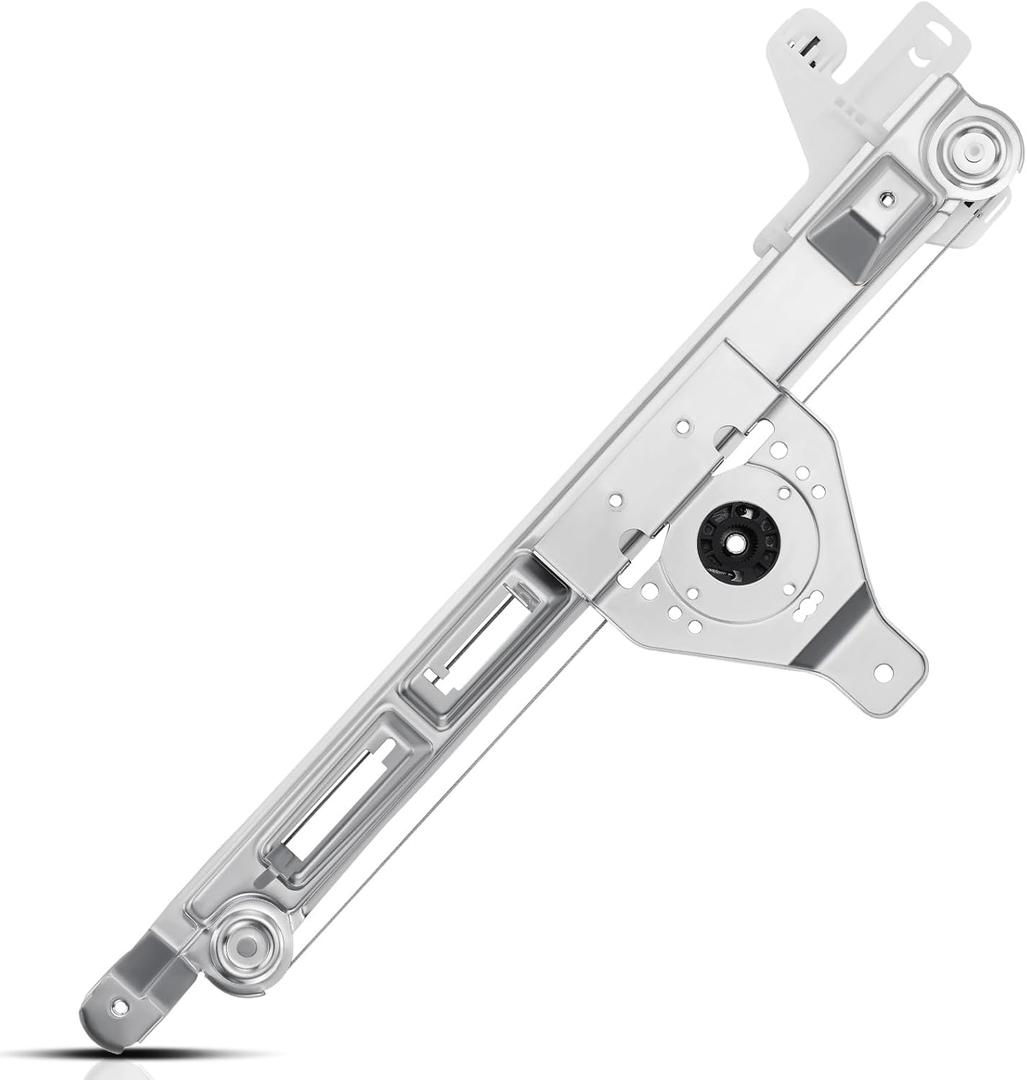 A-Premium Electric Power Window Regulator Without Motor Compatible with Jeep Patriot 2007-2017, Sport Utility, Rear Left Driver Side, Replace# 68002893AA,  Driver Side (LH)