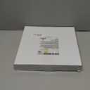 KICHLER Ara 11.03" Modern Minimal Round LED Flush Mount in White, for Damp Indoor Locations, Main Light Source, Integrated LED, Edge-Lit Technology, 1600 Lumens, Dimmable to 10%, 53011WH30